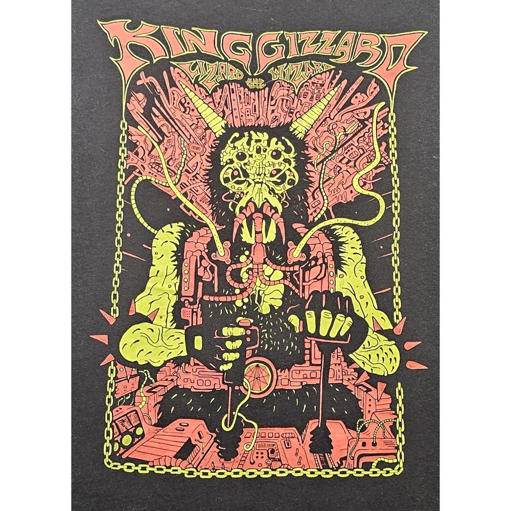 King Gizzard and the Lizard Wizard Han-Tyumi Band Tee Black XL Royal Apparel